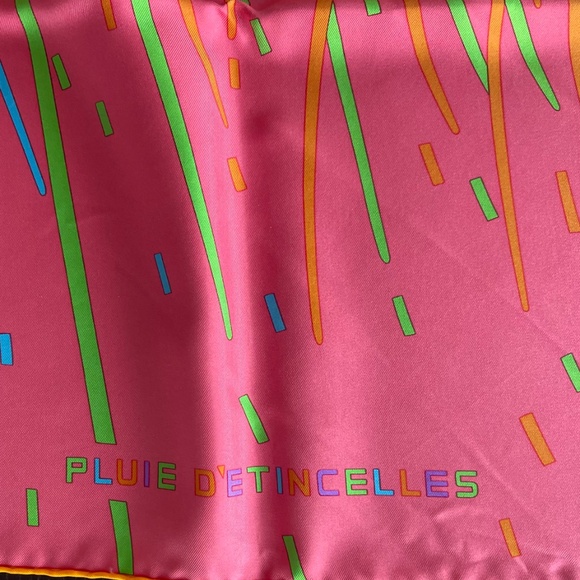 Authentic Hermes Silk Scarf Never Used - Picture 4 of 13